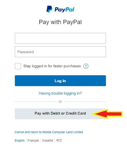 go to paypal help center